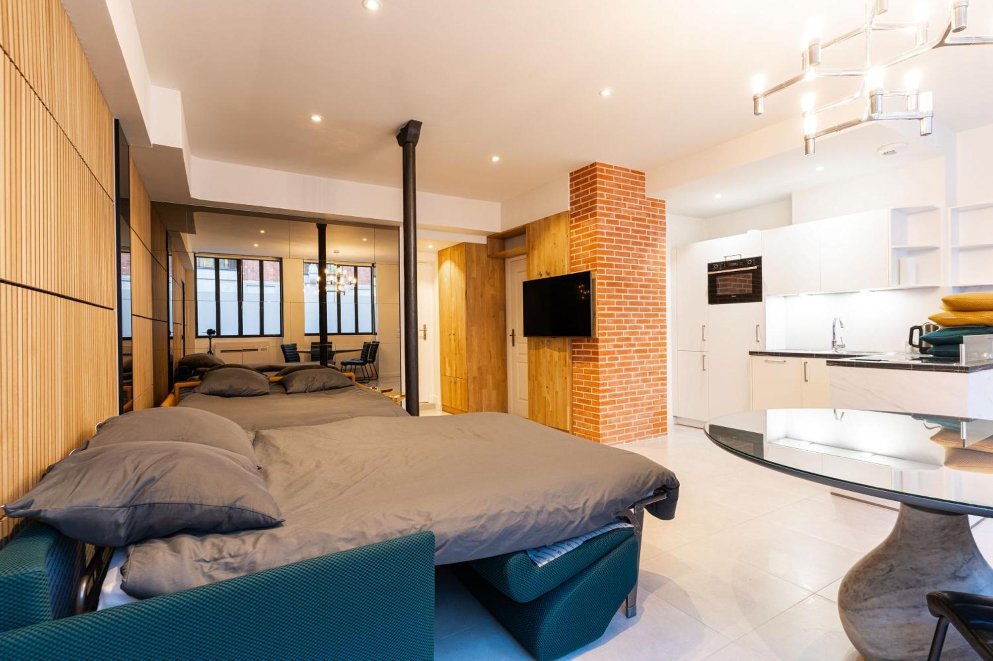 Loft 1 Bedroom Jardin Des Plantes Ac By Lcc Agency Paris Exteriör bild