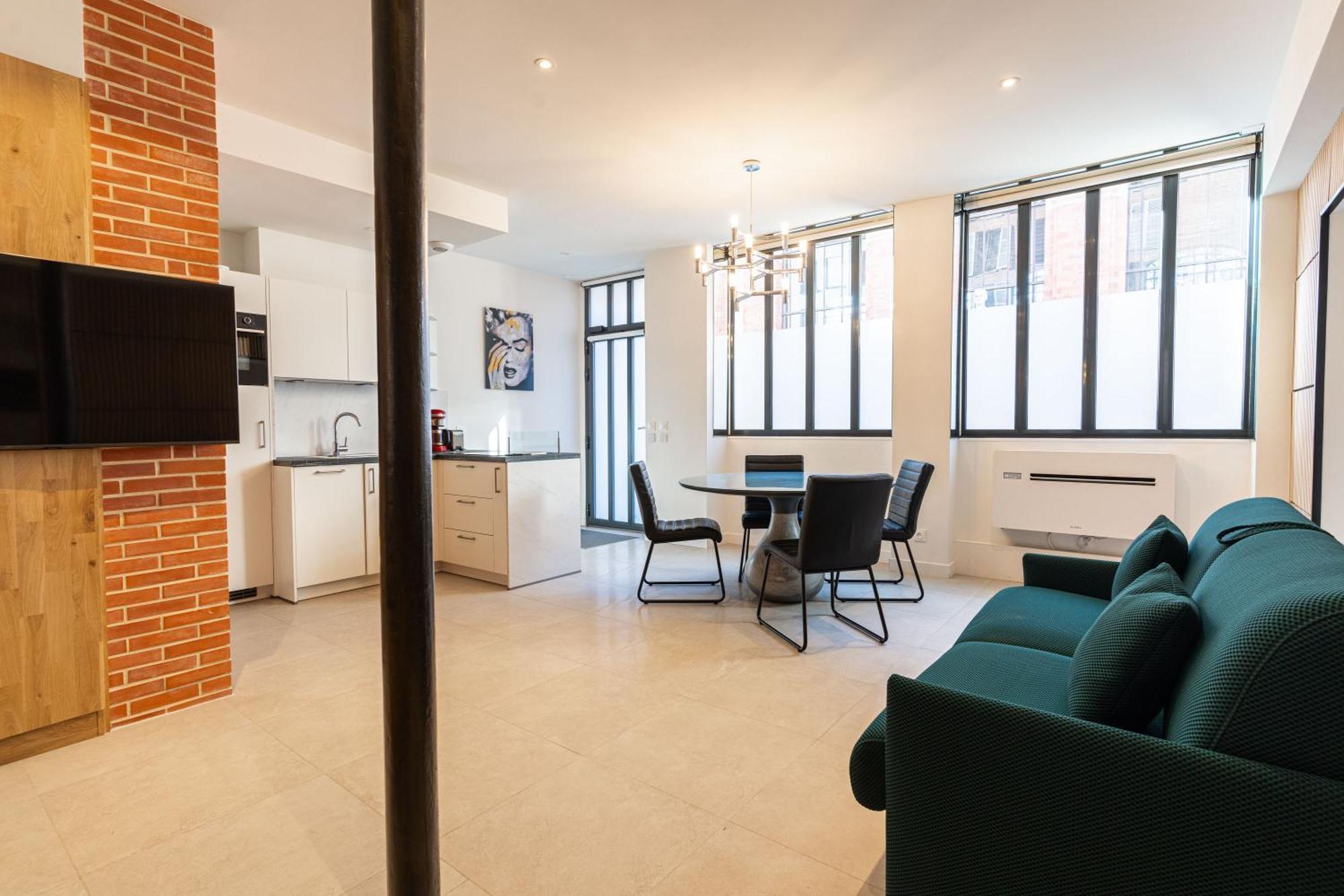 Loft 1 Bedroom Jardin Des Plantes Ac By Lcc Agency Paris Exteriör bild